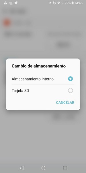 almacenamiento