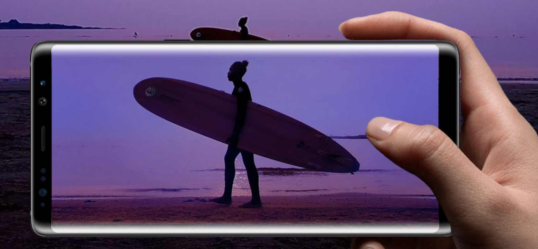 Samsung patenta un lector de huellas en pantalla para el Galaxy Note 9