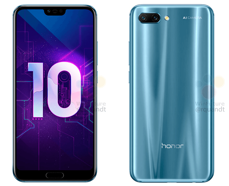 Honor 10 plata