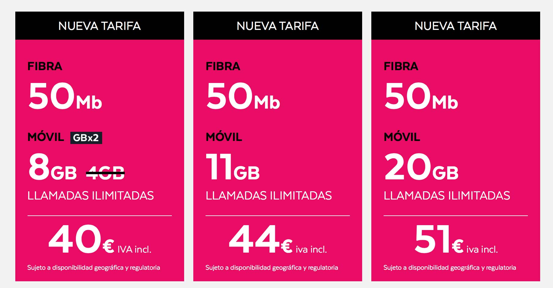 Estas son las nuevas tarifas de fibra y móvil de Tuenti