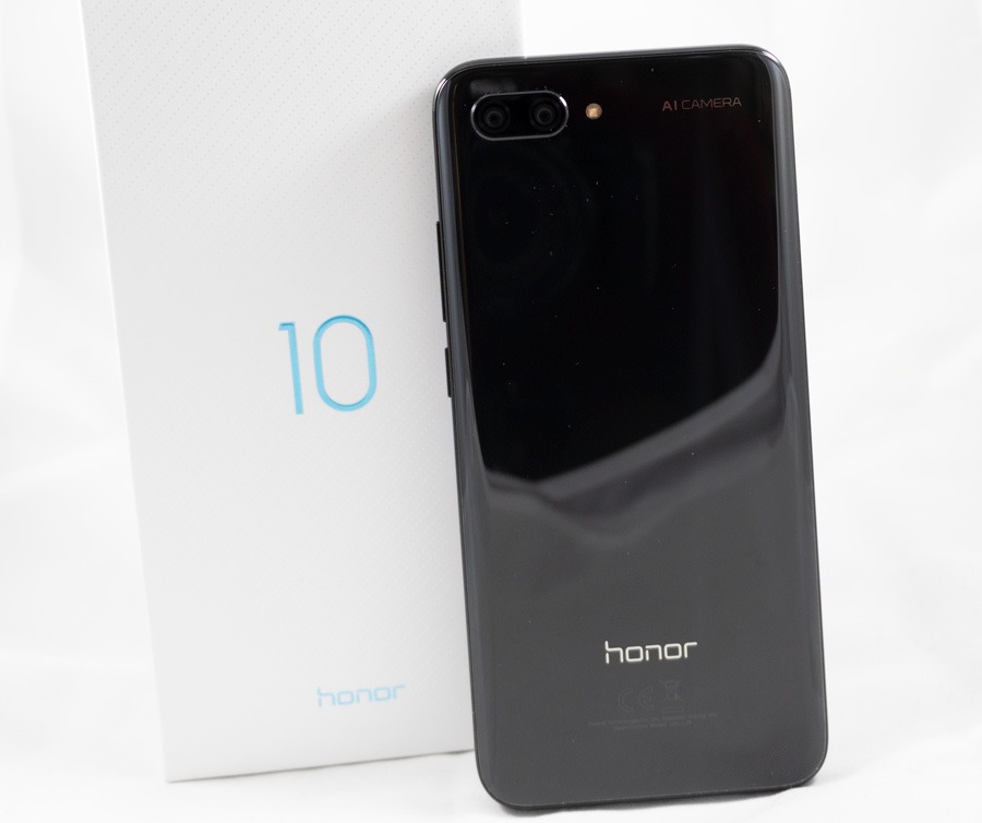 comparativa Honor 10 vs Huawei P20 Lite trasera Honor 10
