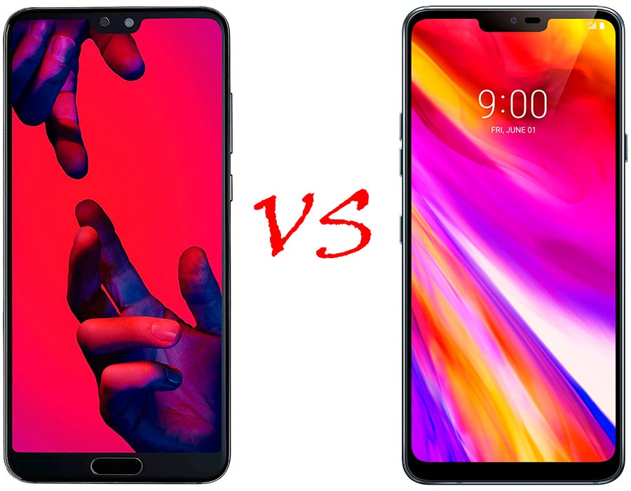Comparativa Huawei P20 Pro vs LG G7 ThinQ