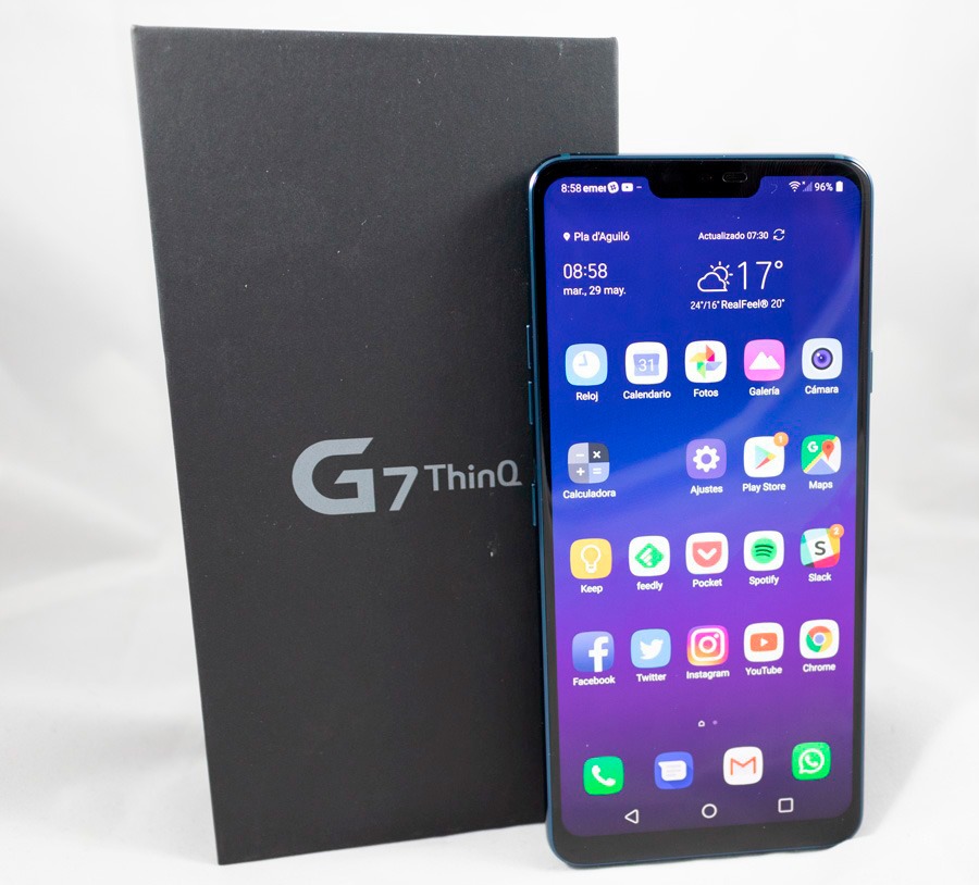comparativa Huawei P20 Pro vs LG G7 ThinQ final G7