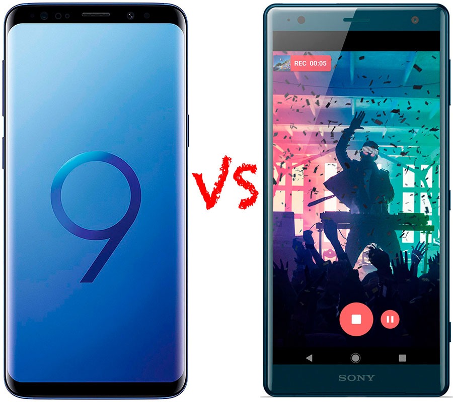 Comparativa Samsung Galaxy S9 vs Sony Xperia XZ2