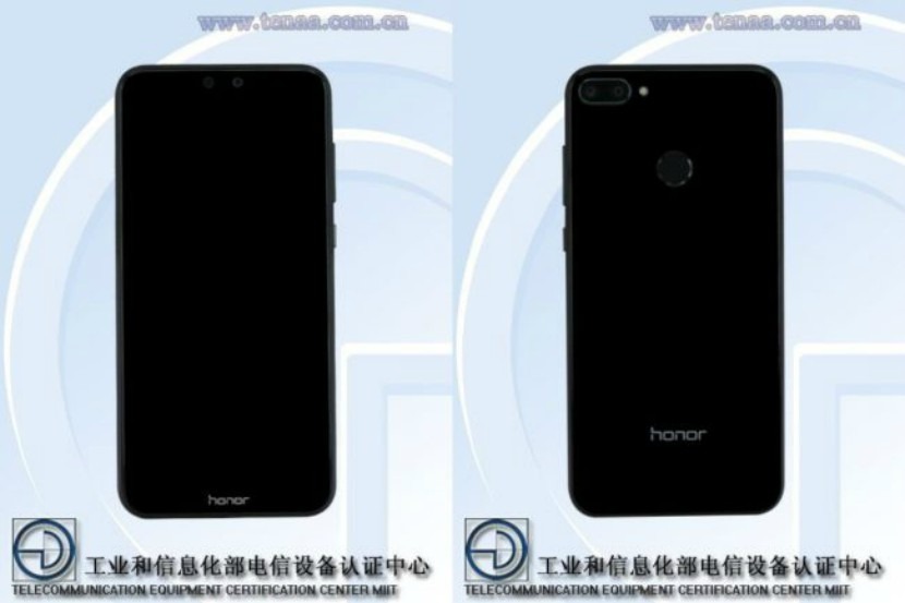 Honor 9i frontal y trasera
