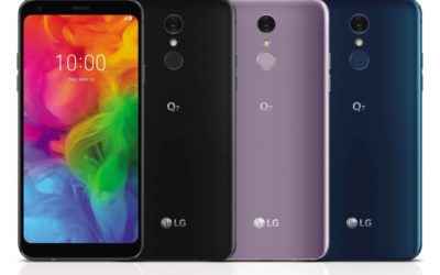 LG Q7, móvil con pantalla panorámica y resistente al agua