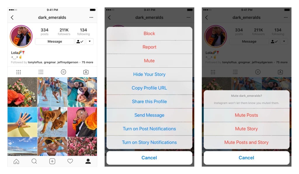 Cómo silenciar a una persona en Instagram con la nueva función