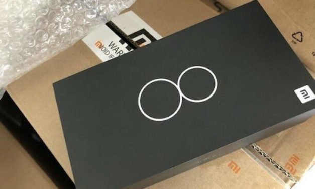 El Xiaomi Mi 8 se muestra en una imagen real