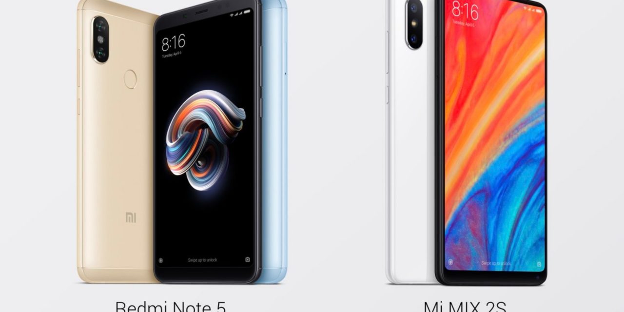 Xiaomi Mi Mix 2S y Xiaomi Redmi Note 5, precio y tiendas en España