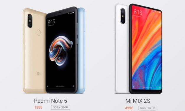 Xiaomi Mi Mix 2S y Xiaomi Redmi Note 5, precio y tiendas en España