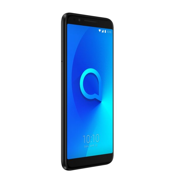 Alcatel 3L_Metallic Black_Front Left
