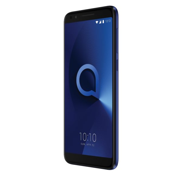 Alcatel 3L_Metallic Blue_Front Right