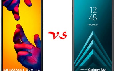 Comparativa Huawei P20 Lite vs Samsung Galaxy A6+