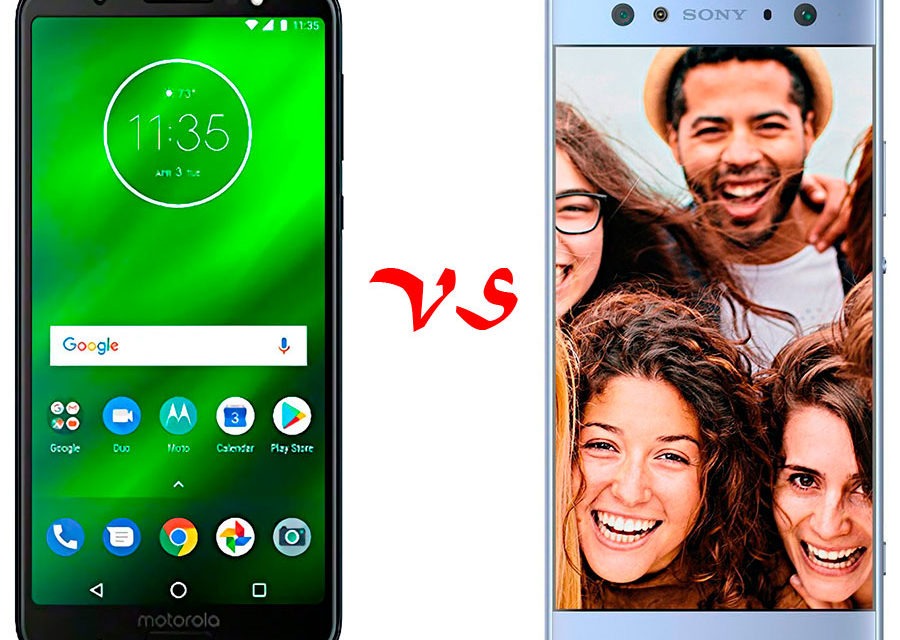 Comparativa Motorola Moto G6 Plus vs Sony Xperia XA2 Ultra