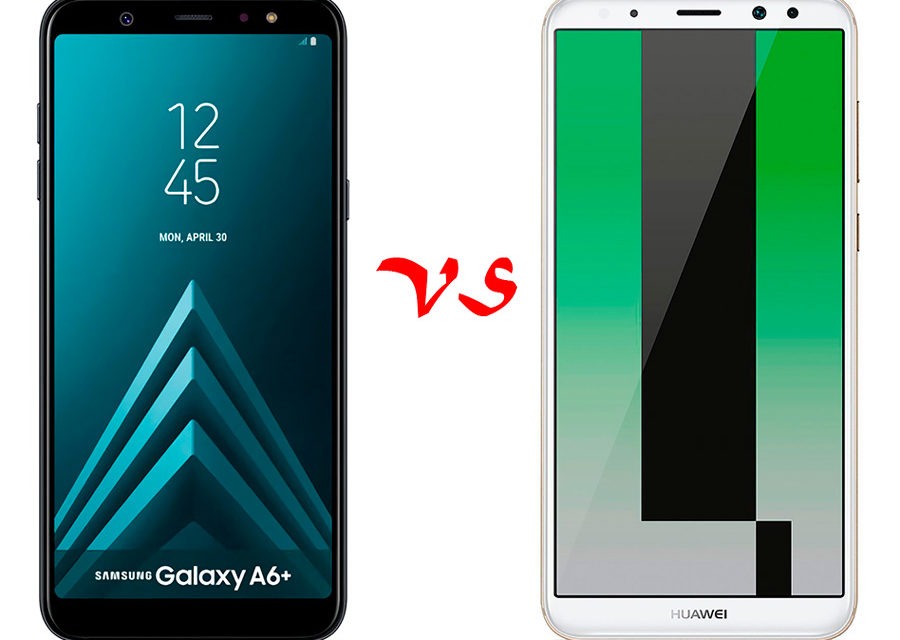 Comparativa Samsung Galaxy A6+ vs Huawei Mate 10 Lite