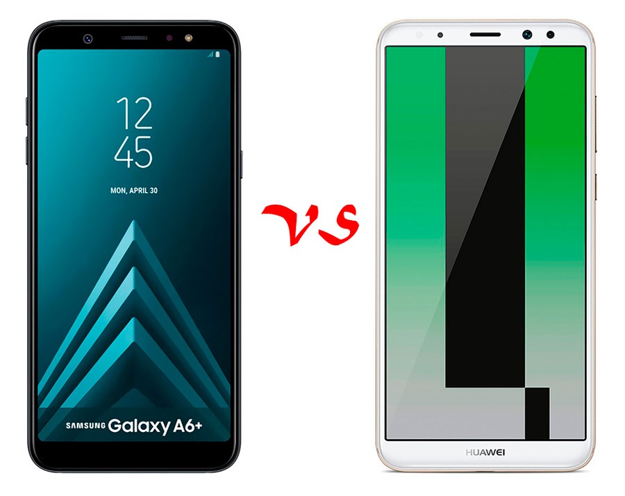 Comparativa Samsung Galaxy A6+ vs Huawei Mate 10 Lite