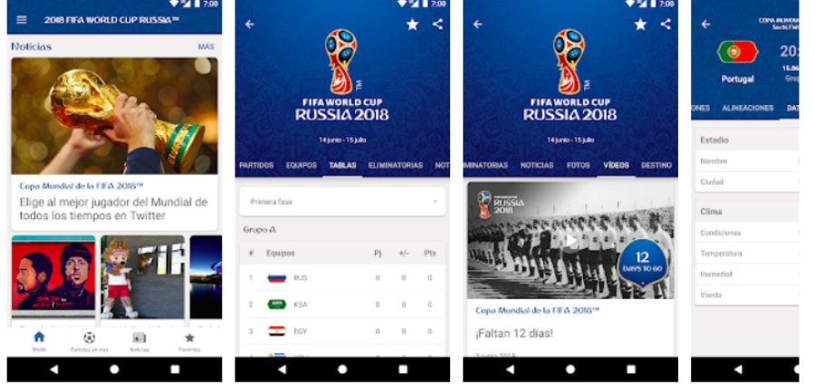 5 apps para seguir el Mundial de Rusia desde el móvil 2 Copa Mundial de la FIFA