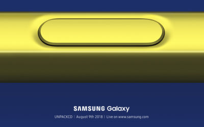Ya tenemos fecha oficial para la presentación del Samsung Galaxy Note 9