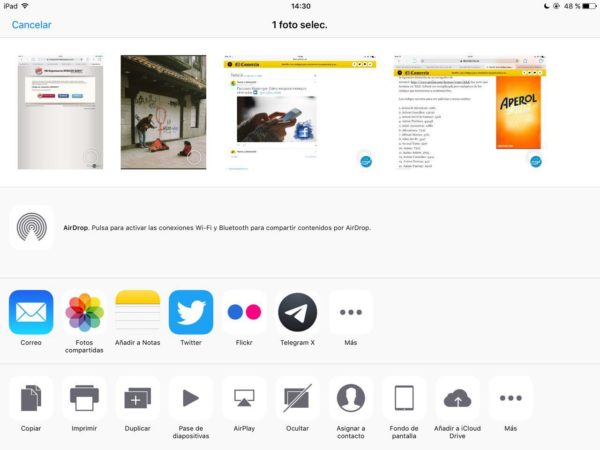 imprimir en ios 4