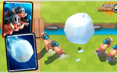 La bola de nieve y los puercos reales, nuevas cartas de Clash Royale