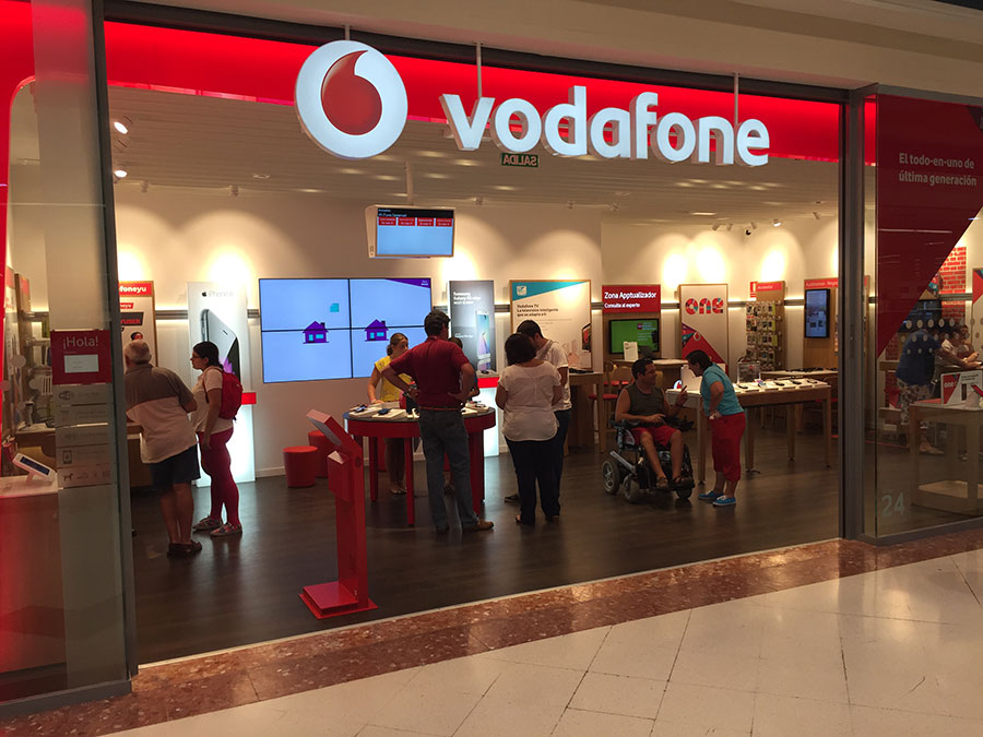 tienda de Vodafone