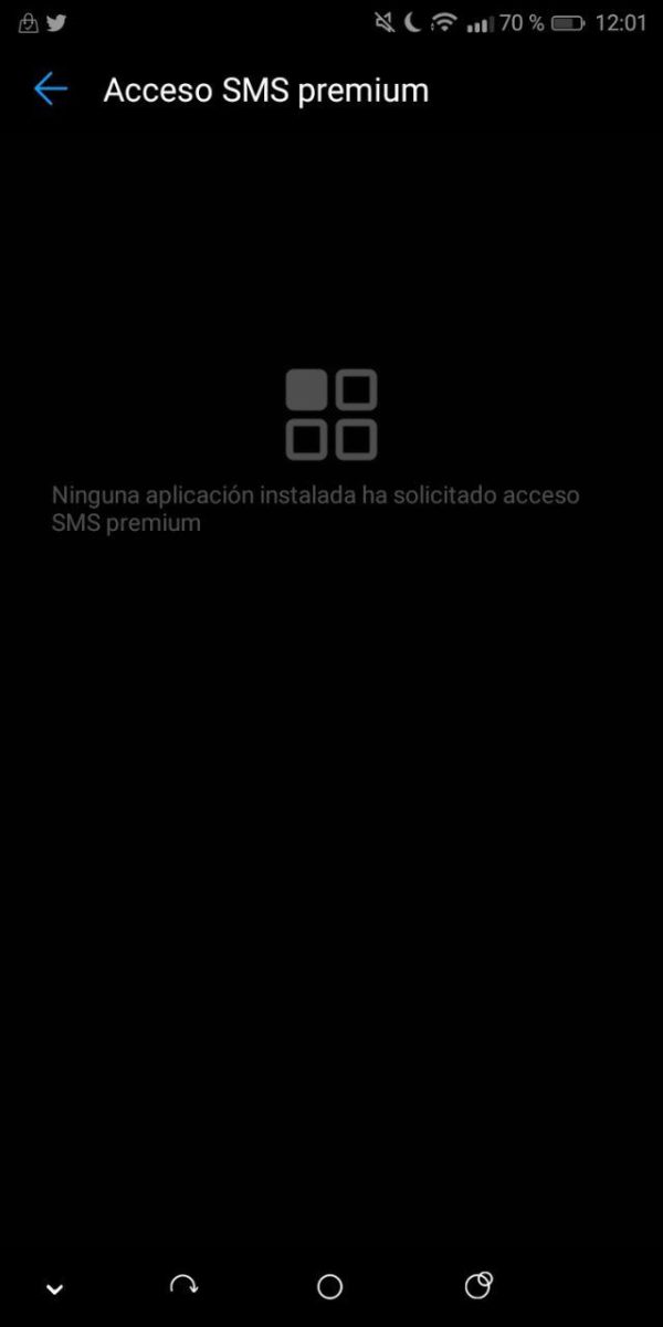 SMS premium de android