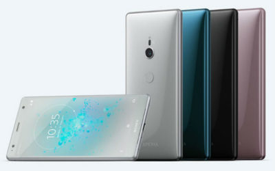 Una imagen filtrada muestra el Sony Xperia XZ3 en sus variantes de color