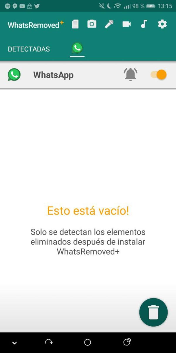 whatsremoved en android