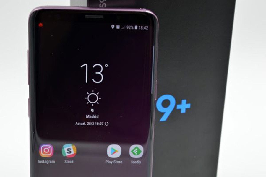 actualización Samsung Galaxy S9+ cómo