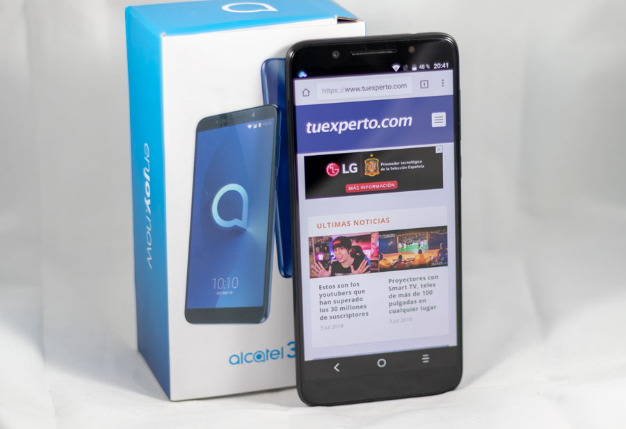 comparativa Alcatel 3X vs Wiko View 2 pantalla 3X