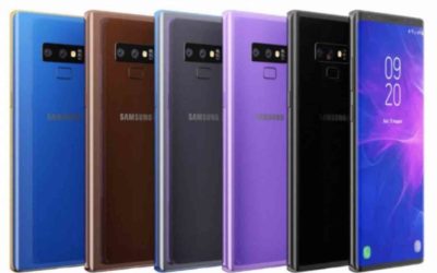 Nuevas imágenes del Samsung Galaxy Note 9 muestran su posible diseño