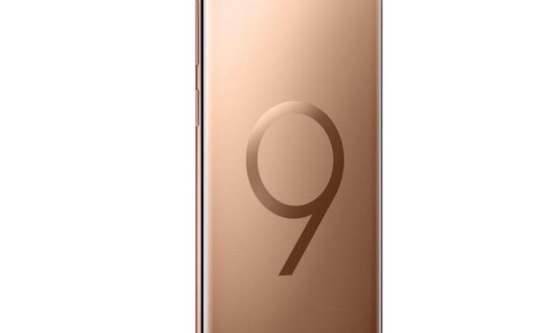 Llega la edición dorada para los Samsung Galaxy S9 y S9+