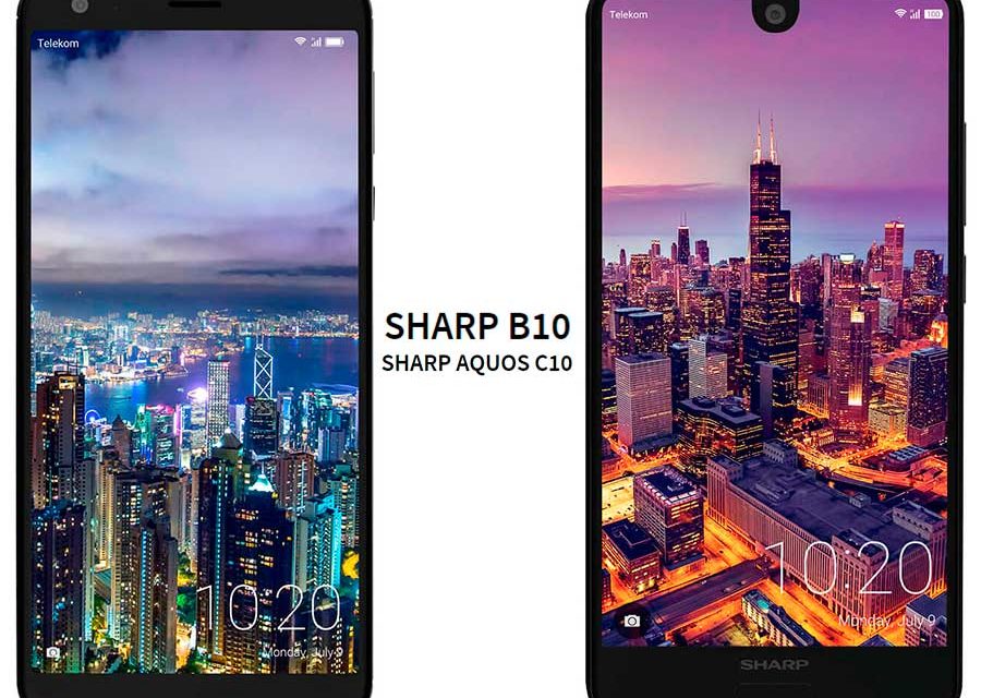 Sharp B10 y Aquos C10, dos móviles de gama media que llegan a Europa