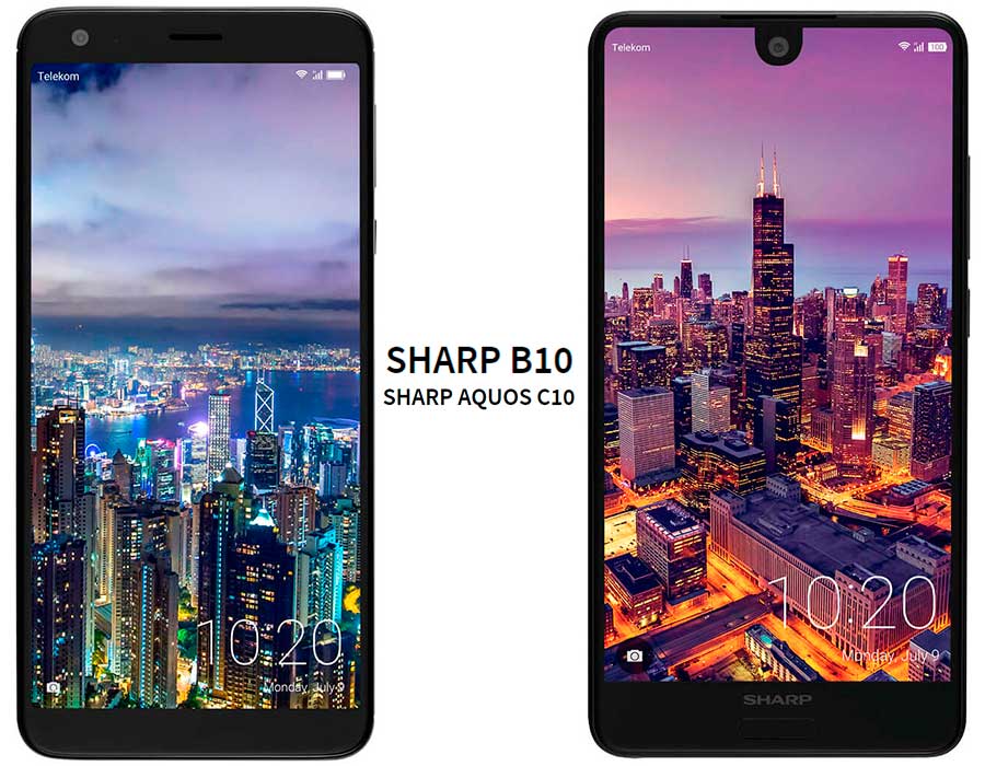 Sharp Aquos B10 y Aquos C10, dos móviles de gama media que llegan a Europa