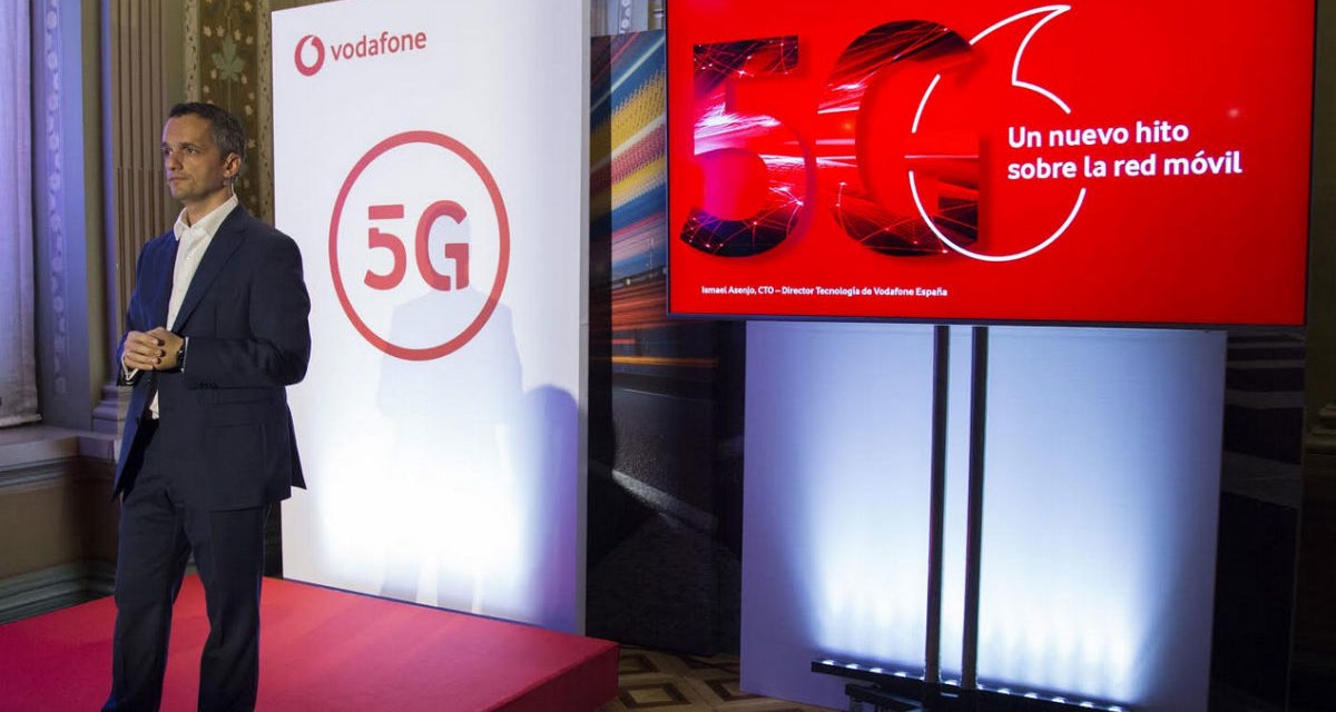 Vodafone comienza a desplegar el 5G en España