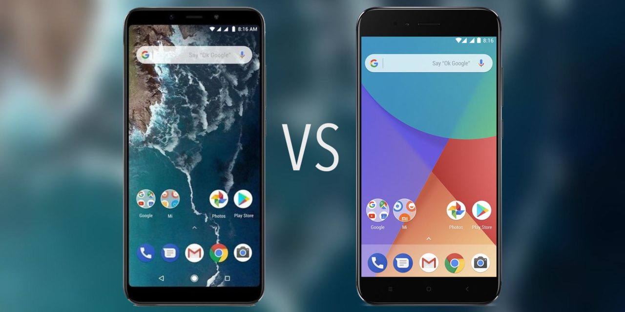 Comparativa Xiaomi Mi A2 vs Xiaomi Mi A1