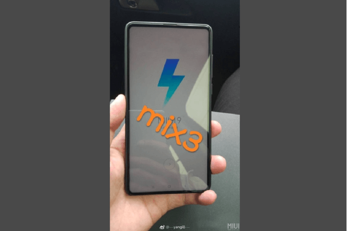diseño del Xiaomi Mi MIX 3