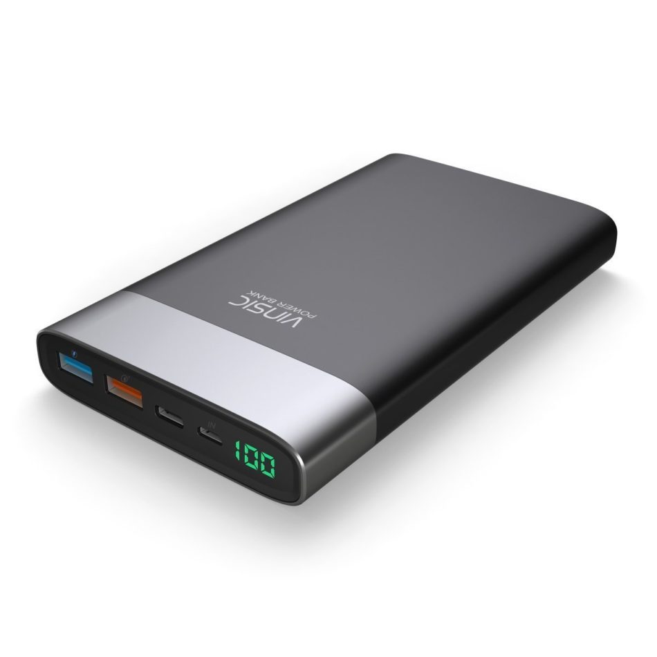 5 baterías externas baratas con buena capacidad para tu móvil 4 Power Bank Vinsic de 20000 mAh