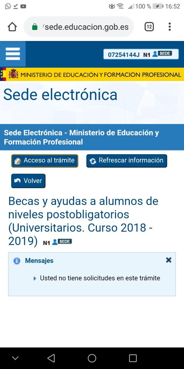 Cómo solicitar las Becas MEC de 2018 desde el móvil 5 becas mec
