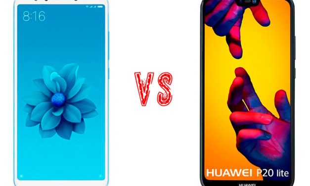Comparativa Xiaomi Mi A2 vs Huawei P20 Lite