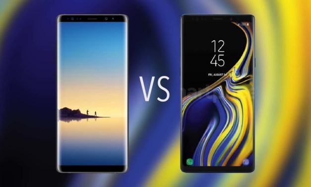 Comparativa Samsung Galaxy Note 9 vs Samsung Galaxy Note 8