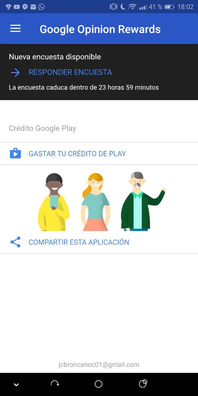 google opinion rewards