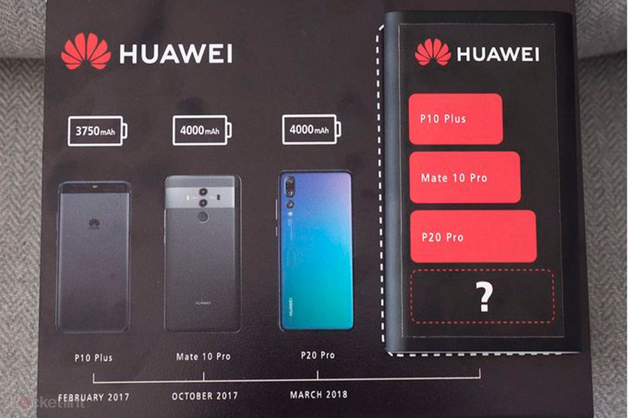 Huawei confirma que el Mate 20 Pro tendrá una batería gigante