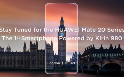 Huawei desvela la fecha de presentación del Huawei Mate 20