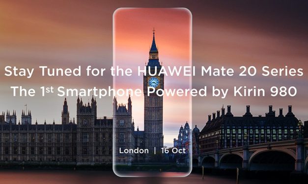 Huawei desvela la fecha de presentación del Huawei Mate 20