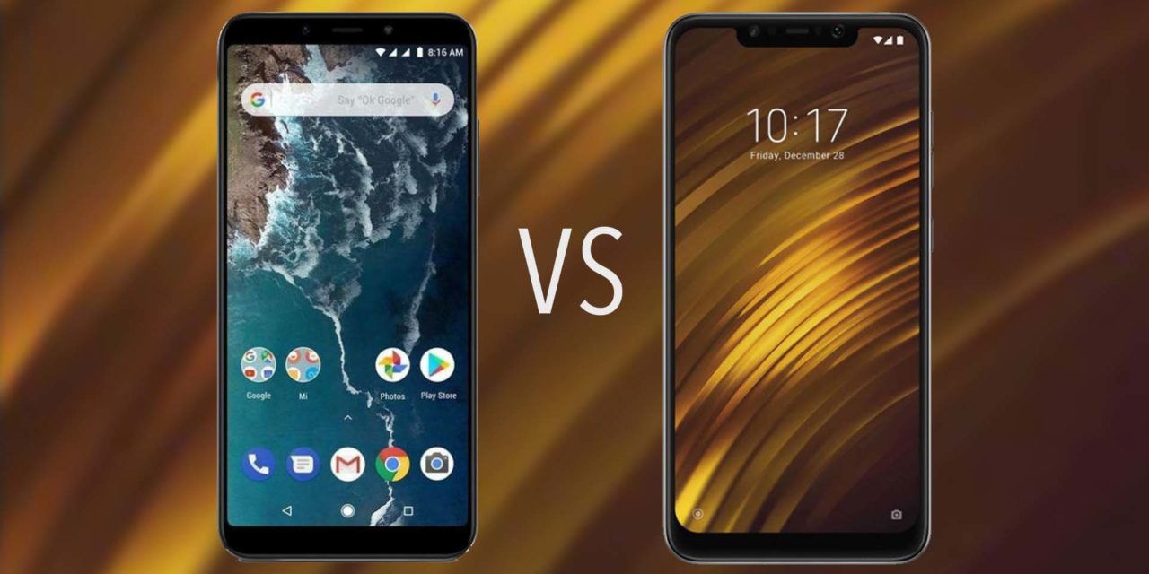Comparativa Xiaomi Mi A2 vs Pocophone F1