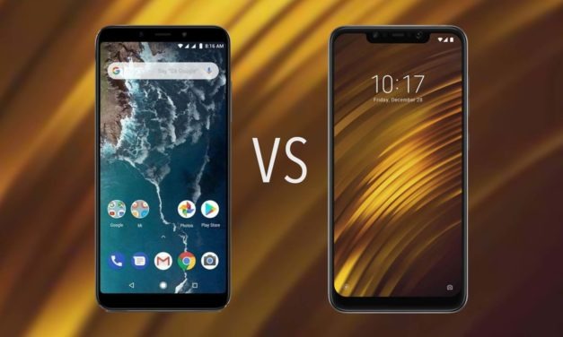 Comparativa Xiaomi Mi A2 vs Pocophone F1
