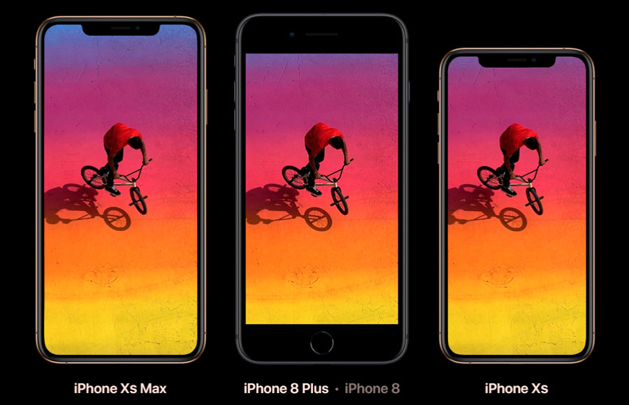 comparativa iPhone Xs Max vs Samsung Galaxy S9+ pantalla iPhone Xs Max