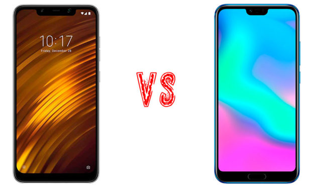 Comparativa POCOPHONE F1 vs Honor 10