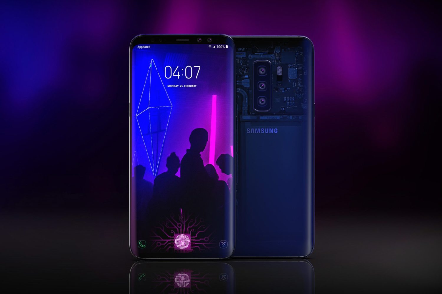 El Samsung Galaxy S10 llevaría el lector de huellas bajo la pantalla 